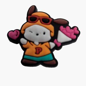 Pochacco Sanrio Shoe Charm Hearts